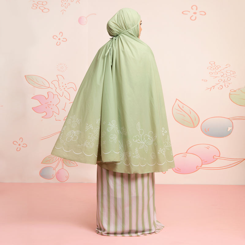 Shadira Prayer Set Travel Mini Pouch Matcha