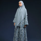 Aluna Denim Set Patch Light Blue