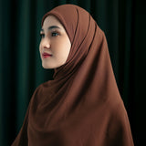 Bawal Inner Square Syari Rustic Brown
