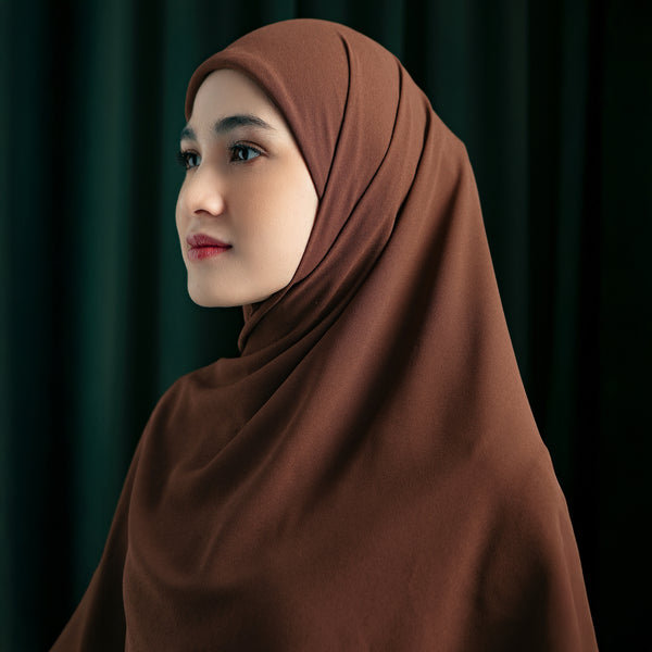 Bawal Inner Square Syari Rustic Brown