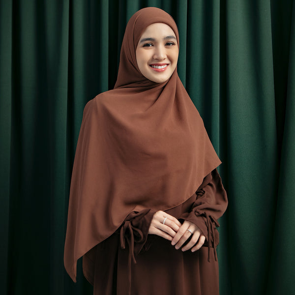 Bawal Inner Square Syari Rustic Brown