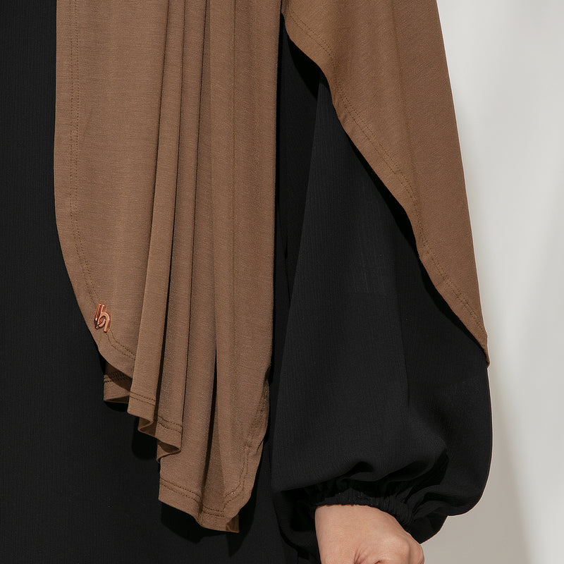 Ten Shawl Olive Sheen (Tencel Curved Pashmina Special Anniversary Collections)