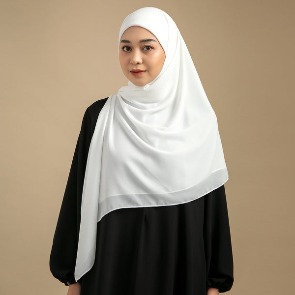 Bawal Inner Square Syari Broken White