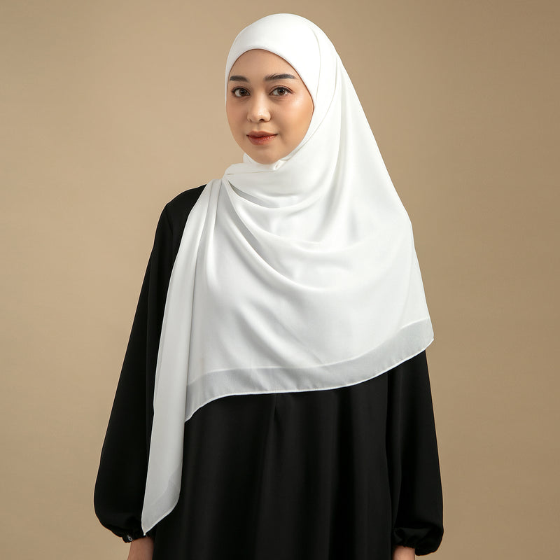 Bawal Inner Square Syari Broken White