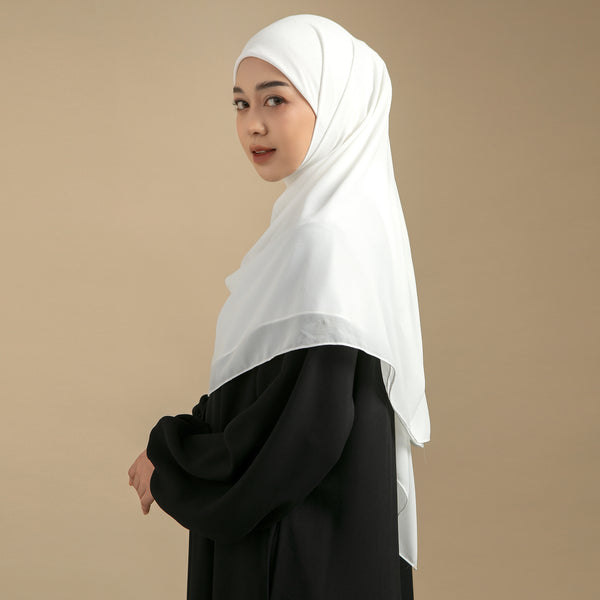 Bawal Inner Square Syari Broken White
