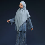 Aluna Denim Set Ripped Classic Blue