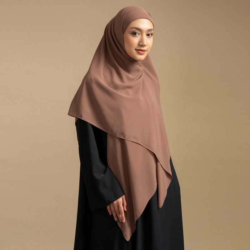 Bawal Inner Square Syari Dark Choco