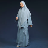 Aluna Denim Set Washed Light Blue