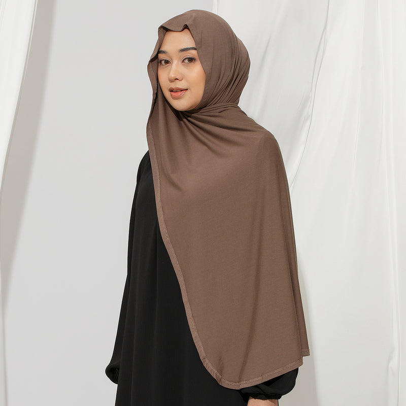 Ten Shawl Choco (Tencel Curved Pashmina Special Anniversary Collections)