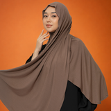 Ten Shawl Choco (Tencel Curved Pashmina Special Anniversary Collections)