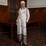 Linea Dress Sarimbit Moon Grey L-XL