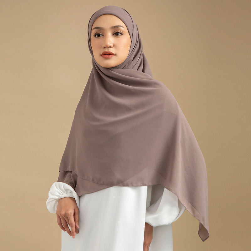 Bawal Inner Square Syari Brownie