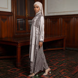 Linea Dress Sarimbit Moon Grey L-XL