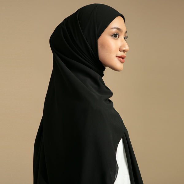 Bawal Inner Square Syari Black