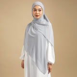 Bawal Inner Square Syari Light Grey