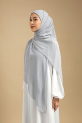 Bawal Inner Square Syari Light Grey