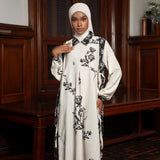 Linea Dress Lozy x Lesti Sarimbit Cream S-M