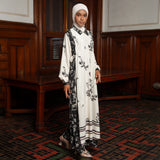 Linea Dress Lozy x Lesti Sarimbit Cream S-M