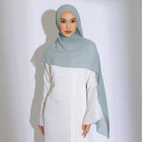 Bawal Shawl (Pashmina Ceruti Babydoll) Blue Pastel