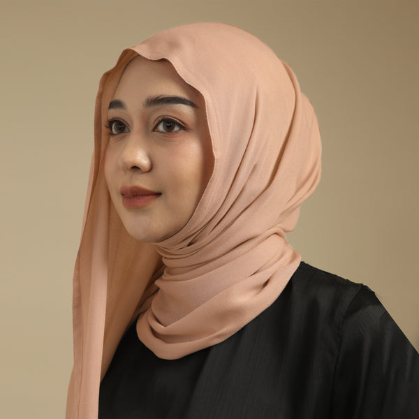 Pashmina Viscose Nour Shawl  Lozy x Lesti Caramel New