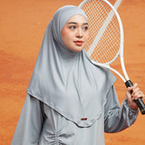 Nuna Instan Hijab Sport Blue Grey