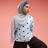 Gradient Viscose Shawl Sapphire Series 2