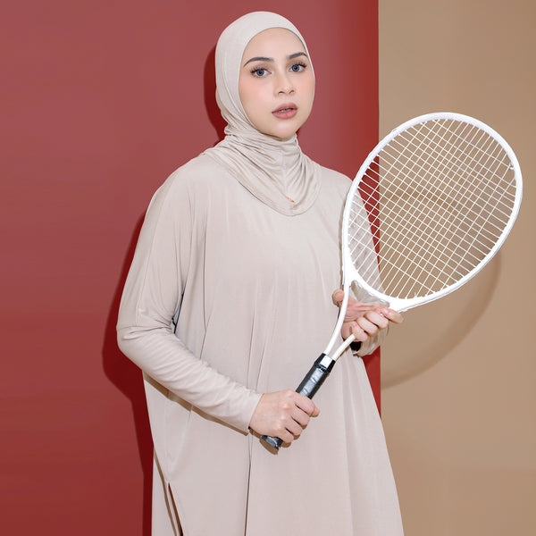 Ten Sport Tencel Beige (Instant Serut Olahraga Special Anniversary Collections)