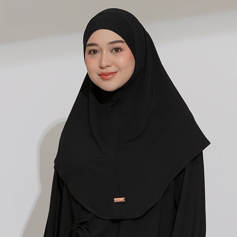 Nuna Instan Hijab Sport Black