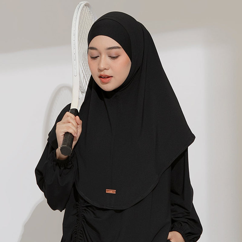 Nuna Instan Hijab Sport Black