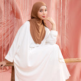 Heidy Oval Shawl in Toffee (Lozy x Heidy)