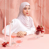 Heidy Oval Shawl in Purple Blush (Lozy x Heidy)