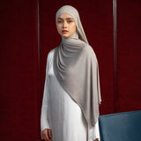 Arabian Gradasi Viscose Rayon Shawl Plum S1