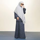 Aluna Denim Set Washed Navy