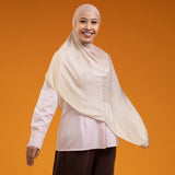 Viscose Gradient Bandana Shawl Pearl Pattern