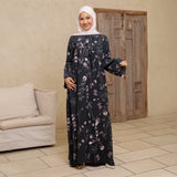 Amora Abaya Dress Night Orchid S-M