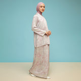 Serena Tunik One Set Series Blouse Skirt Petal Rose
