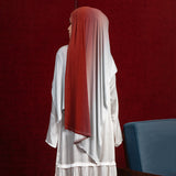 Arabian Gradasi Viscose Rayon Shawl Ruby S1