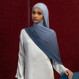 Arabian Gradasi Viscose Rayon Shawl Sky S1