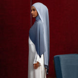 Arabian Gradasi Viscose Rayon Shawl Sky S1