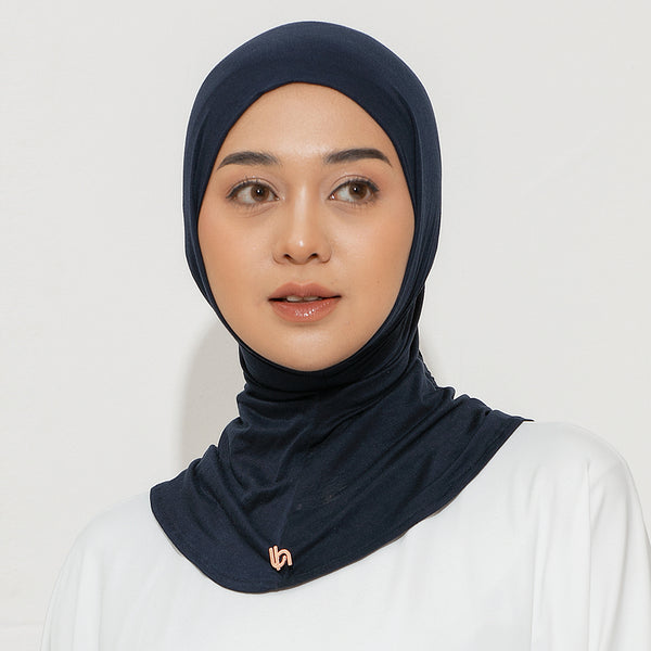 Ten Sport Tencel Navy (Instant Serut Olahraga Special Anniversary Collections)