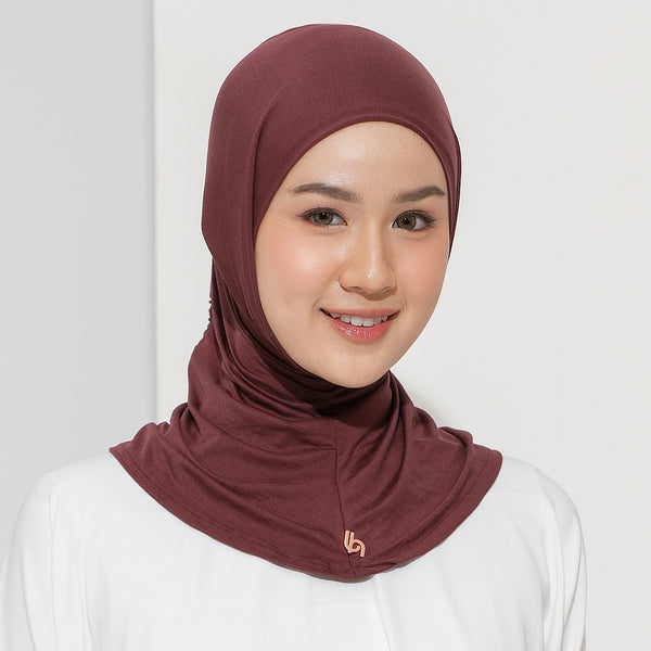 Ten Sport Tencel Burgundy (Instant Serut Olahraga Exclusive Special Anniversary Collections)