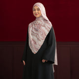 Viscose Printed Modal Coral Watercolor