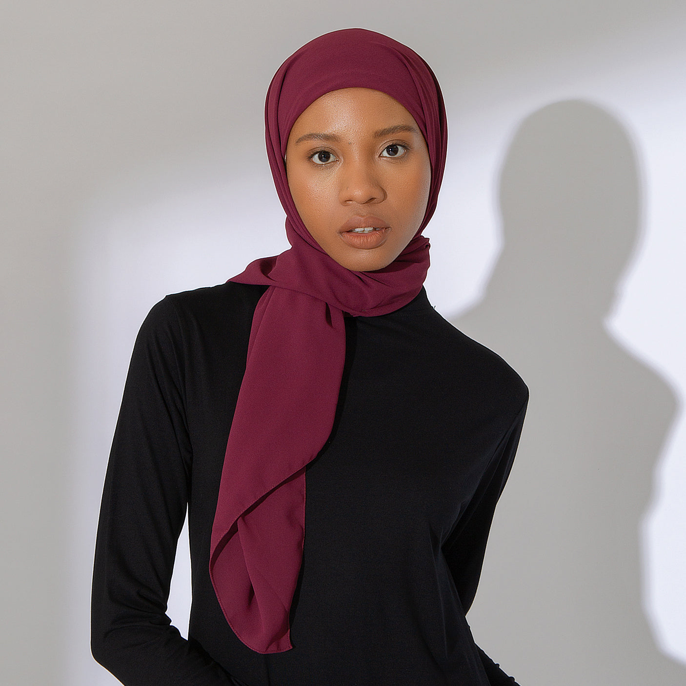Bawal Inner Square Burgundy – Lozy