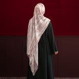 Viscose Printed Modal Coral Watercolor