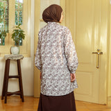 Leora Embroidery Tunik Mahogany
