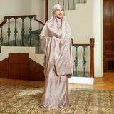 Bianca Prayer Embroidery Set Velvet Nude Lozy x Bianca