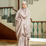 Bianca Prayer Embroidery Set Velvet Nude Lozy x Bianca