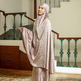 Bianca Prayer Embroidery Set Velvet Nude Lozy x Bianca