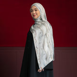 Viscose Printed Modal Oyster Watercolor