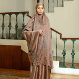 Bianca Prayer Embroidery Set Choco Mint Lozy x Bianca